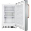 imageAccucold 20quot Wide Builtin Vaccine AllFreezer with Stainless Steel Door Copper Handle and Lock Adjustable Digital Thermostat Open Door Alarm 100 CFC Free