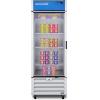 imageAccucold SCFF262GLH 30quot Wide Upright AllFreezer For Use in Commercial Establishments LHD Door Swing 115 V AC60 Hz White
