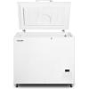 imageEL21LT 42quot AccuCold Commercial Chest Freezer with 81 cu ft Capacity Digital Thermostat Factory Installed Lock Casters and Manual Defrost in White