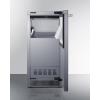imageSummit 15 Clear Ice Maker 68 lbs Production Per Day ADA Compliant Builtin Stainless Steel BIM62ADALHD Left Handed Door SwingLeft Hand Door