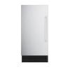 imageSummit 15quot Clear Ice Maker 50 lb Production Capacity Energy Star Stainless Steel BIM44GStainless Steel