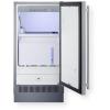 imageSummit 18quot Clear Ice Maker 60 lb Production Capacity ADA Compliant Stainless Steel BIM182ADALHD Left Handed Door SwingRight Hand Door