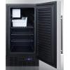 imageSummit 18quot Ice Maker Drain Free 8 lb Production Capacity ADA Compliant Stainless Steel  BIM18SSADAStainless Steel