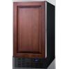 imageSummit 18quot Ice Maker Drain Free 8 lb Production Capacity Panel Ready BIM18IF Panels not Included