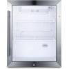 imageSummit 19 Beverage Center 21 cuft Capacity Compact Outdoor Refrigerator Stainless Steel ampamp Glass SPR314LOSBlack