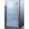 imageSummit 19 Beverage Center 313 cuft Capacity Shallow Depth Outdoor Refrigerator Stainless Steel Glass Door SPR489OSCSSStainless Steel