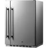 imageSummit 24 Shallow Depth Refrigerator Builtin Outdoor Refrigerator 313 cuft Capacity Storage Stainless Steel SPR196OS24