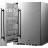 imageSummit 24 Shallow Depth Refrigerator Builtin Outdoor Refrigerator 313 cuft Capacity Storage Stainless Steel SPR196OS24