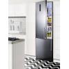 imageSummit 24quot Refrigerator 117 cuft Capacity Refrigerator  Freezer Bottom Freezer Ice Maker Counter Depth Stainless Steel  FFBF181ES2IMLHD Left Handed Door SwingStainless SteelPlatinum