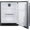 imageSummit 24quot Wide ADA BuiltIn AllFreezer  Stainless SteelStainless Steel  Black