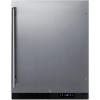 imageSummit 24quot Wide ADA BuiltIn AllFreezer  Stainless SteelStainless Steel  Black