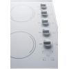 imageSummit 27quot Electric Cooktop 5Burners 230V Radiant Cooktop White CR5B274WWhite
