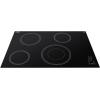 imageSummit 30quot Electric Cooktop 4 Burners 208240V Radiant Cooktop Black CR4B30T11Bblack