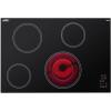 imageSummit 30quot Electric Cooktop 4 Burners 208240V Radiant Cooktop Black CR4B30T11Bblack