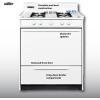 imageSummit 30quot Gas Range 4 Opened Burners 37 cuft Capacity oven White WNM2107