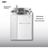 imageSummit 30quot Wide AllInOne Kitchenette 2Door RefrigeratorFreezer 2Burner Cooktop Sink and Storage White C30ELWhite