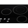 imageSummit 36quot Electric Cooktop 5Burners 208240V Radiant Cooktop Black CR5B36MBBlack