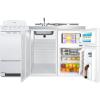imageSummit 60quot AllinOne Kitchenette with Electric Coil Range RefrigeratorFreezer Sink White ACK60COILWWhite