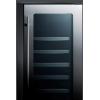 imageSummit Appliance CL151WBVCSS 15quot Wide Builtin Wine and Craft Beer Center with Seamless Stainless Steel Trimmed Lowe Glass Door and Stainless Steel Wrapped Cabinet Digital Thermostat