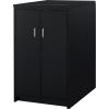 imageSummit Appliance CWSUITE85G 85quot Wide Casework Suite with Beverage Center and Microwave ADA Height Trash Receptacle Included 27 cuft Beverage Center Leveling Legs Black