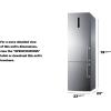 imageSummit Appliance FFBF181ES2LHD Bottom Freezer Refrigerator 24quot Wide High Temperature Alarm 117 cuft Capacity Stainless Steel Door Left Hand Door Swing MultiFlow Fan Digital ThermostatsPlatinum