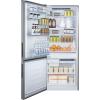 imageSummit Appliance FFBF279SSX 28quot Wide Bottom Freezer Refrigerator Interior LED Lighting Stainless Steel Doors 146 cuft Capacity Nofrost Operation Digital Temperature Control LHD Swing