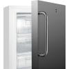 imageSummit Appliance SCF505SSTBADA 20quot Wide Builtin Undercounter ADA Compliant Commercial Allfreezer with Stainless Steel Door Towel Bar Handle Front Lock Manual Defrost and White CabinetStainless Steel  White