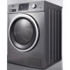 imageSummit Appliance SPWD2203P 24quot Wide 115V WasherDryer Combo in Platinum for NonVented Use 27 CuFt Capacity LCD Display 16 Wash Cycles 1300 RPM Stainless Steel Drum Child Lock