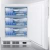 imageSummit Appliance VT65ADA Builtin Undercounter ADA Compliant Laboratory Freezer Capable of 30C 22F Operation Three Slideout Drawers Alarm with Temperature Display Corner Protectors and Lock