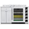 imageSummit Bar Cabinet with Beverage Center and Wine Storage All in One Bar with Refrigerator White MESAWH35White