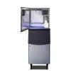 imageSummit Commercial Ice Machine with Stainless Steel Bin 350 lbs Clear Ice Production Per Day 275 lbs Storage Bin Energy Star Certified  BIM352KBIN