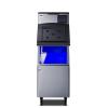 imageSummit Commercial Ice Machine with Stainless Steel Bin 350 lbs Clear Ice Production Per Day 275 lbs Storage Bin Energy Star Certified  BIM352KBIN