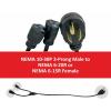 imageSummit YCORD3P NEMA 1030P 3Prong 208240V Y Cord Male can Connect with NEMA 620R or NEMA 615R Female 44 Inch Long UL Standard Perfect for Your Dryer and Washer or Any Other Appliance