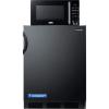 imageACCUCOLD MRF66BKA MicrowaveRefrigeratorFreezer Combination with Builtin Power Allocator 51 cuft Capacity Refrigerator Cycle defrost Onetouch Cooking Thinline Design Mute Function