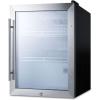 imageSummit 19 Beverage Center 21 cuft Capacity Compact Outdoor Refrigerator Stainless Steel ampamp Glass SPR314LOSBlack