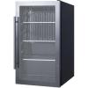 imageSummit 19 Beverage Center Indoor or Outdoor Beverage Cooler 313 cuft Capacity ADA Compliant 17 Shallow Depth Stainless Steel ampamp Glass SPR488BOSADABlack