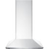 imageSummit 24 WallMounted Range Hood Low Pyramid Shape Ducted or Ductless Installation Stainless Steel SEH3624SSStainless Steel