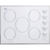 imageSummit 27quot Electric Cooktop 5Burners 230V Radiant Cooktop White CR5B274WWhite