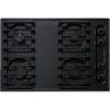 imageSummit 30quot 4 Burner Gas Cooktop Black TTL053SBlack