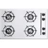 imageSummit 30quot 4Burner Gas Cooktop Open Burners Electric Ignition 115V Gas Cooktop Made in the USA White WNL053White