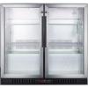 imageSummit 36 Beverage Center 74 cuft Capacity Commercial Beverage Center French Door Stainless Steel ampamp Glass SCR7012DBCSS