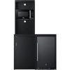 imageSummit Appliance CWSUITE43R 43quot Wide Casework Suite Black Refrigerator and Microwave Included ADA Compliant Countertop Height Leveling Legs Versatile Configuration Each Cabinet Ships Assembled