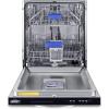 imageSummit Appliance DW242WADA 24quot Wide ENERGY STAR Certified ADA Compliant Builtin Dishwasher with White Door Top Control Panel Pro Style Handle Stainless Steel Interior Made in EuropeStainless Steel