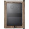 imageSummit Appliance SCR114LWP1 Compact Commercial Beverage Center With Wood Trim Designed for the Display and Refrigeration of Beverages Glass Door Automatic Defrost Dial Thermostat LED Lighting