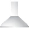 imageSummit Appliance SEH1536SS 36quot Wide WallMounted Range Hood Stainless Steel Finish Slide Controls 400 CFM Blower 6quot Round Ducting Cord Included LED Lighting Bulbs Included