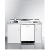 imageSummit C60ELGLASS Kitchen All in One Combination Unit White