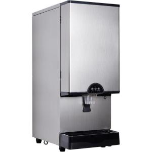 imageAccucold Commercial Ice ampamp Water Dispenser Countertop 378 lbs Nugget Ice Production Per Day 30 lbs of Storage AIWD450