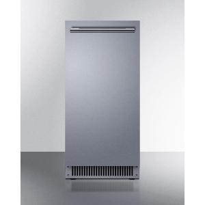 imageSummit 15 Clear Ice Maker 68 lbs Production Per Day ADA Compliant Builtin Stainless Steel BIM62ADALHD Left Handed Door SwingRight Hand Door