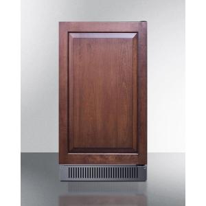 imageSummit 18quot Clear Ice Maker 60 lb Production Capacity ADA Compliant Panel Ready BIM182ADAIFLHD Panels Not Included Left Handed Door Swing