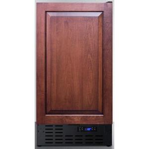 imageSummit 18quot Ice Maker Drain Free 8 lb Production Capacity ADA Compliant Panel Ready BIM18IFADA Panels not Included